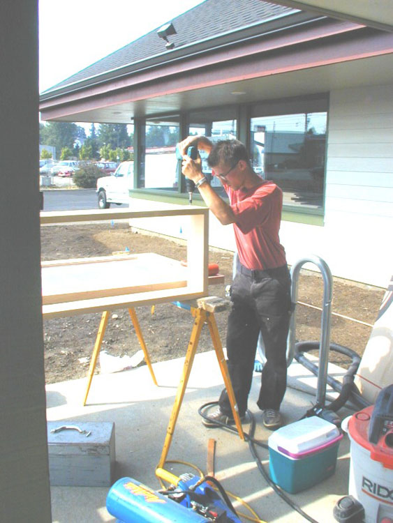 Project 12192 New Door & Sidelight Assembly for New Business 2003