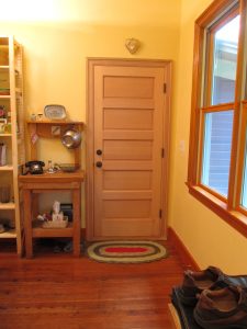 Interior door installation